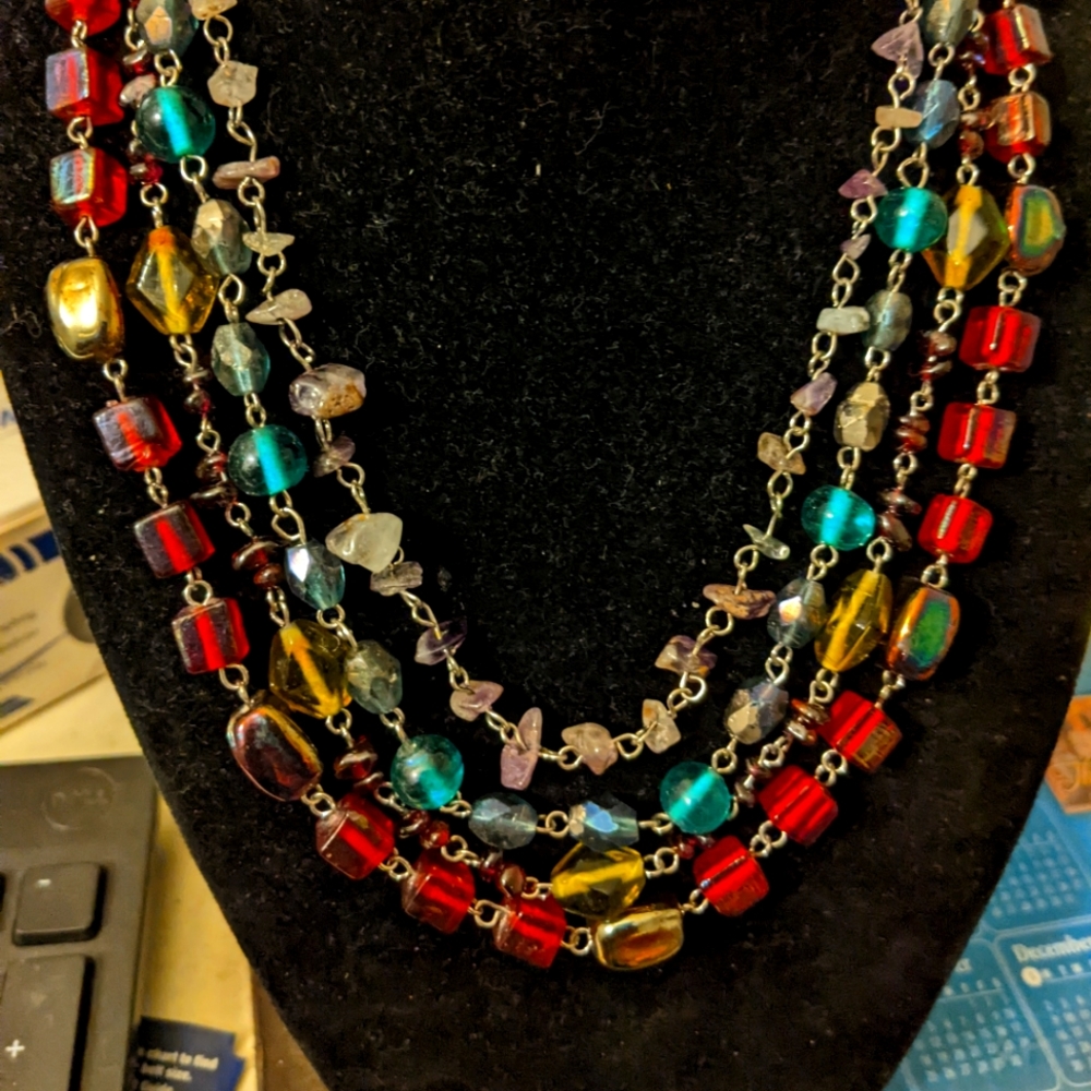 Vintage Bead Necklace